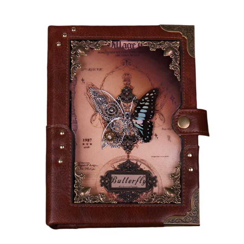 Mechanical Butterfly Specimen Notebook