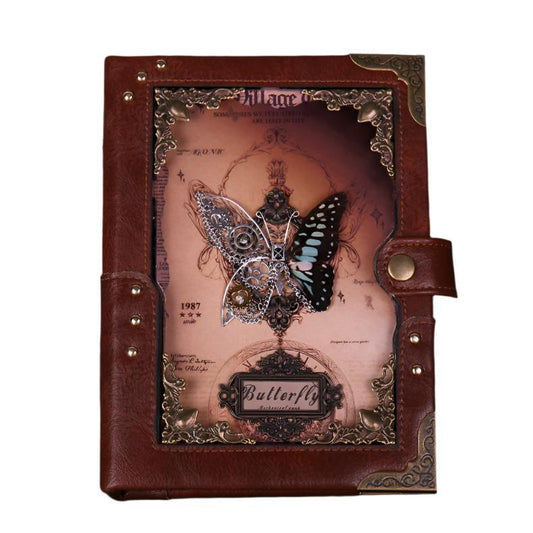 Mechanical Butterfly Specimen Notebook