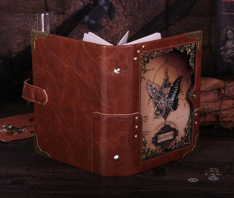 Mechanical Butterfly Specimen Notebook