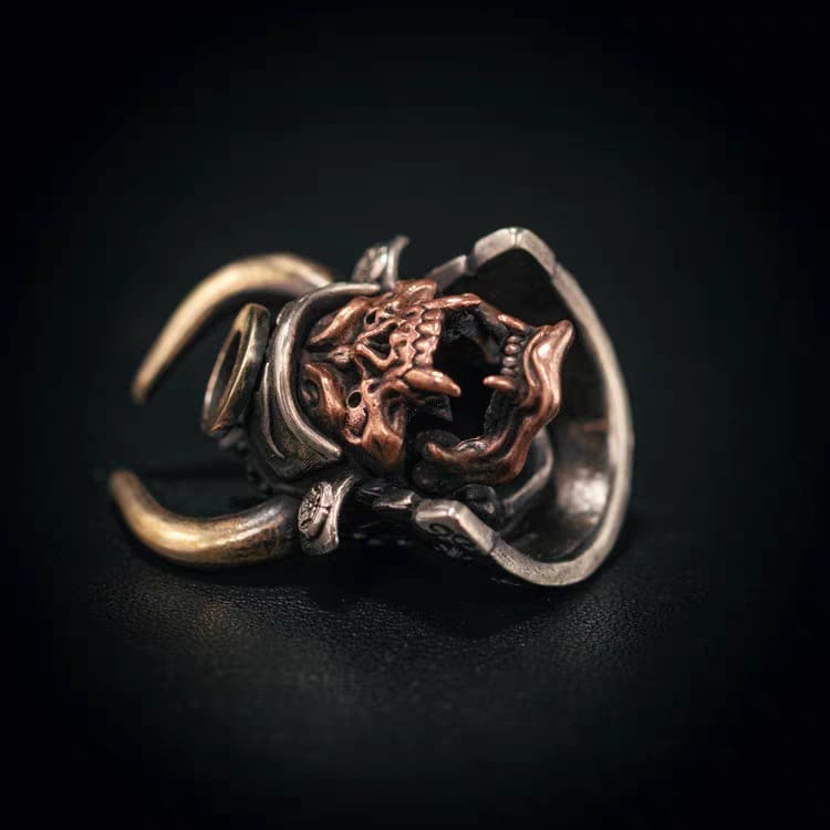 Skull Samurai Pendant