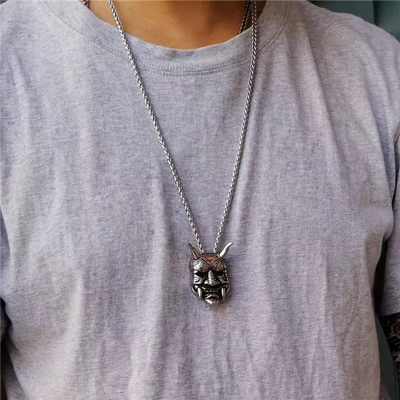 Oni Mask Pendant