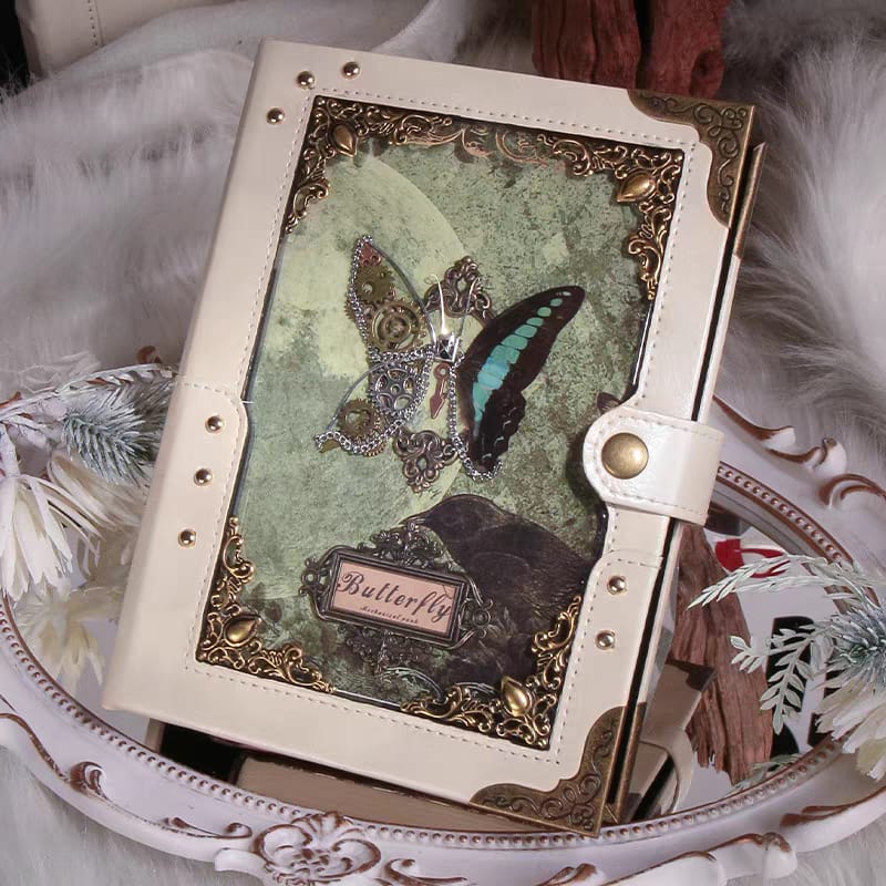 Mechanical Butterfly Specimen Notebook
